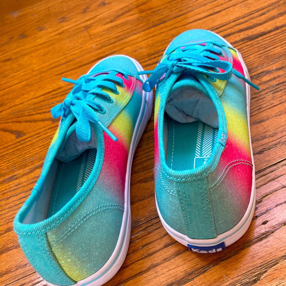 New, size 6 Keds. JellyPop print!